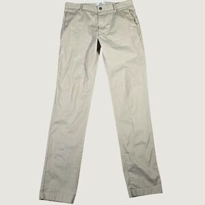 Spoke Sharps Chinos Men 33 Tan‎ Slim Fit Khaki Pants Minimalist Business Casual